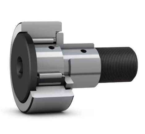 Rolos de leva com eixo