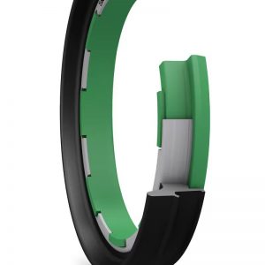 Vedações com pino para trilho